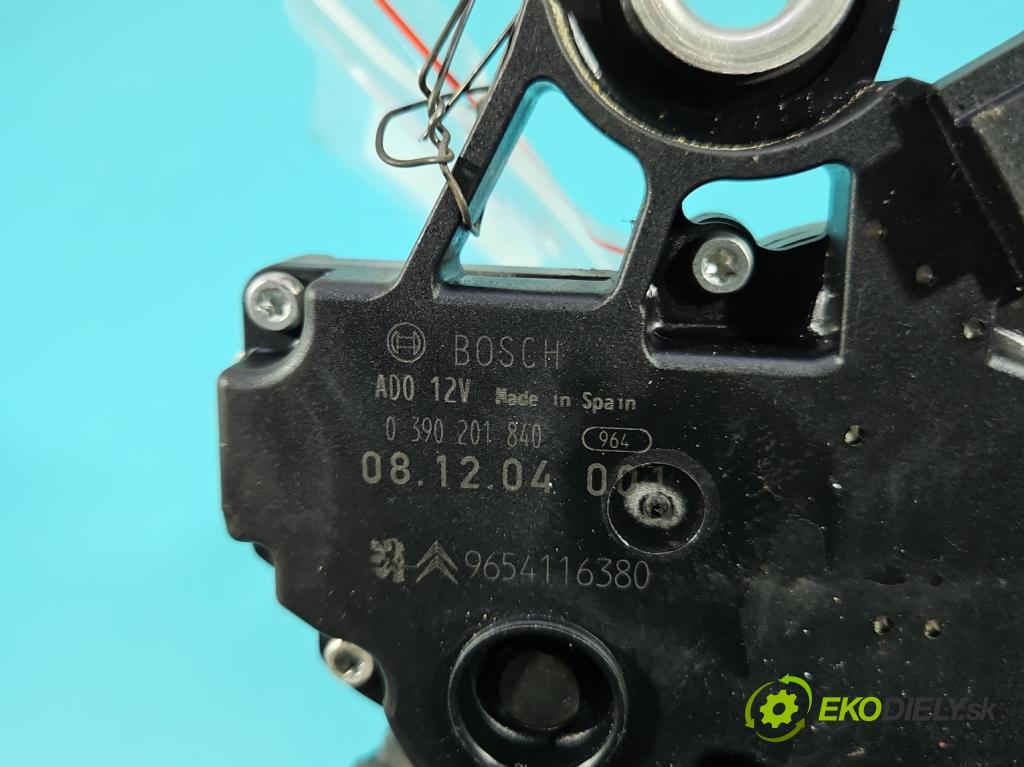 Citroen C4 Picasso I 2006-2013 1.6 hdi 109 HP manual 80 kW 1560 cm3 5- motor stieračov zadné 9654116380
