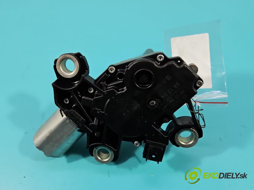 Citroen C4 Picasso I 2006-2013 1.6 hdi 109 HP manual 80 kW 1560 cm3 5- motor stieračov zadné 9654116380