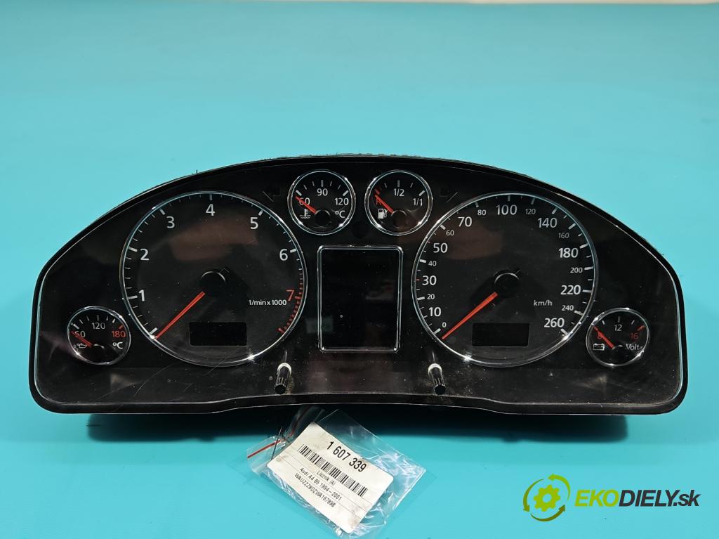 Audi A4 B5 1994-2001 1.8 T 150 HP manual 110 kW 1781 cm3 5- prístrojovka/ budíky 8D0920932 (Prístrojová doska)