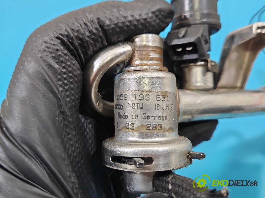 Audi A4 B5 1994-2001 1.8 T 150 hp manual 110 kW 1781 cm3 5- vstřikovač benzín: 058133551
