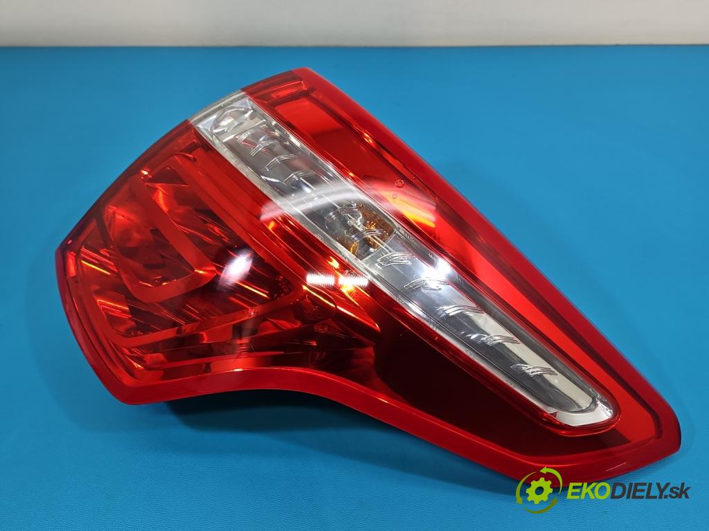 Citroen C4 Picasso I 2006-2013 1.6 hdi 109 HP manual 80 kW 1560 cm3 5- svetlo / reflektor zadné pravé 9653547480 (Kľučka dverí ostatné)