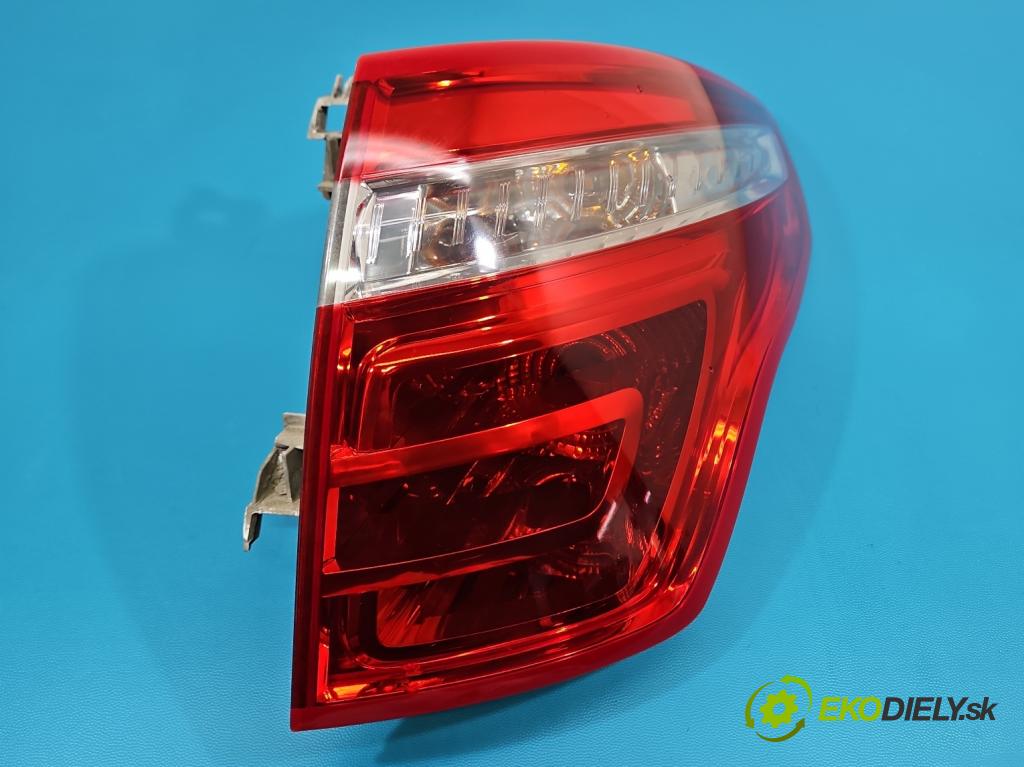Citroen C4 Picasso I 2006-2013 1.6 hdi 109 HP manual 80 kW 1560 cm3 5- svetlo / reflektor zadné pravé 9653547480 (Kľučka dverí ostatné)