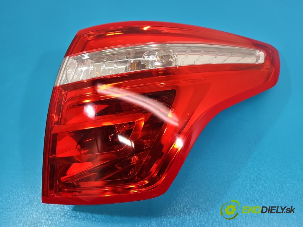 Citroen C4 Picasso I 2006-2013 1.6 hdi 109 HP manual 80 kW 1560 cm3 5- svetlo / reflektor zadné pravé 9653547480 (Kľučka dverí ostatné)