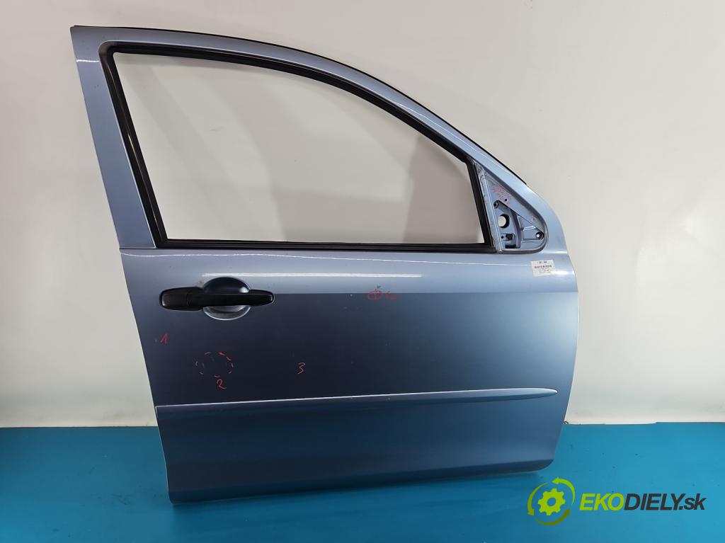 Mazda 2 I 2003-2007 1.2 16V 75 HP manual 55 kW 1242 cm3 5- dvere predné pravé  (Kľučka dverí ostatné)
