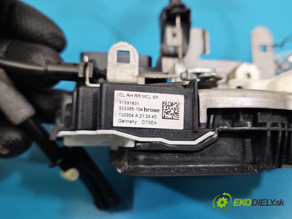 Volvo V40 II 2012-2019 1.6 T2 120 HP manual 88 kW 1596 cm3 5- zámok zadné pravý 31391831