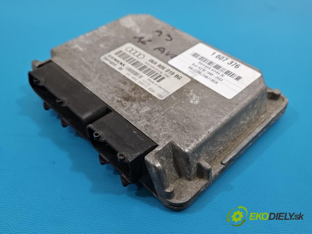 Audi A3 8L 1996-2003 1.6 SR 101 hp manual 74 kW 1595 cm3 3- řídící jednotka motoru 06A906019BG