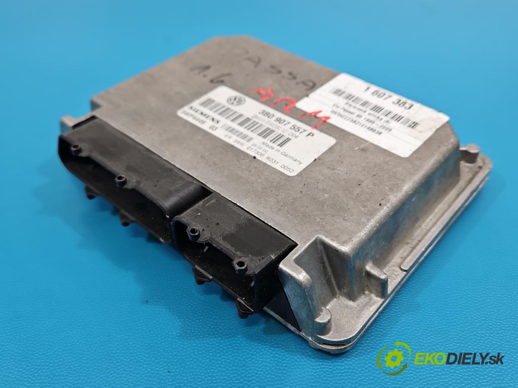 Vw Passat B5 1995-2005 1.6 8V 102 HP manual 75 kW 1595 cm3 5- riadiaca jednotka motora 3B0907557P