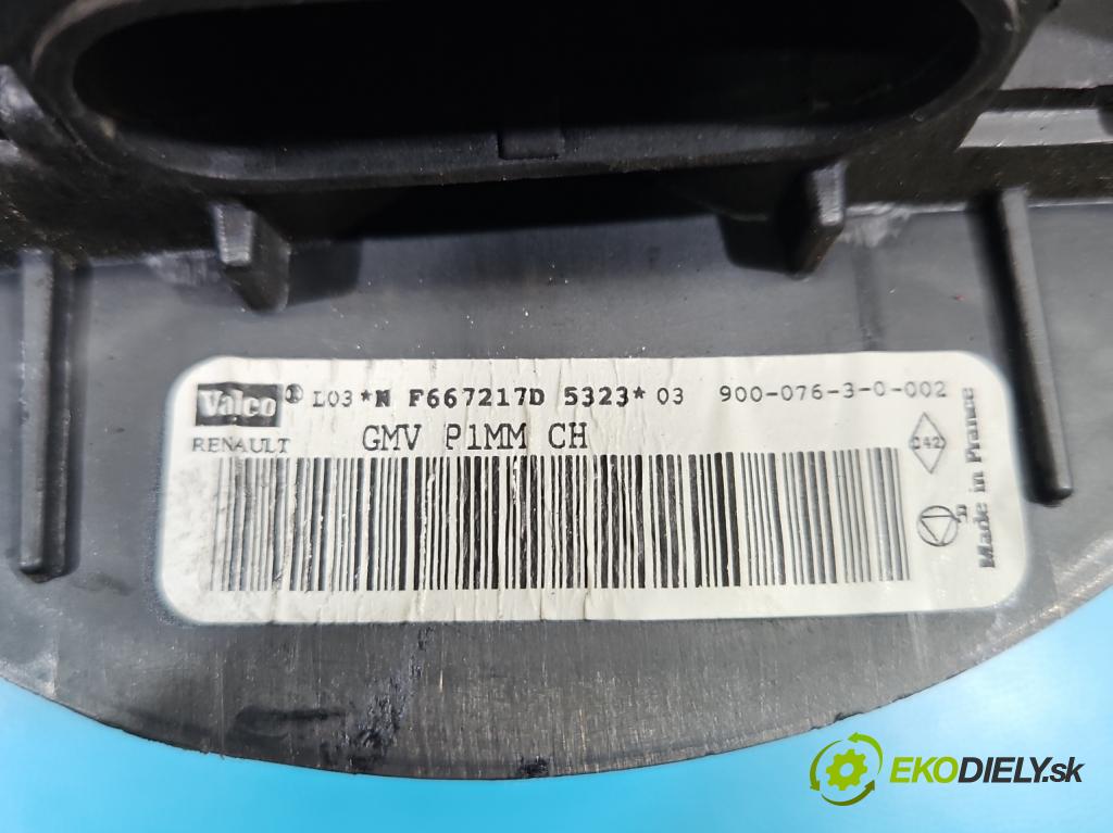 Nissan Micra K12 2003-2010 1.2 16V 65 HP manual 48 kW 1240 cm3 3- ventilátor vzduchu F667217D