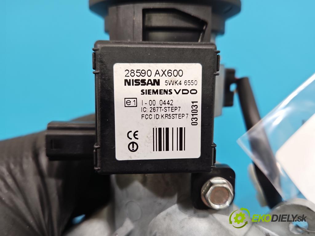 Nissan Micra K12 2003-2010 1.2 16V 65 HP manual 48 kW 1240 cm3 3- Spínačka 28590AX600 (Spínacia skrinka)