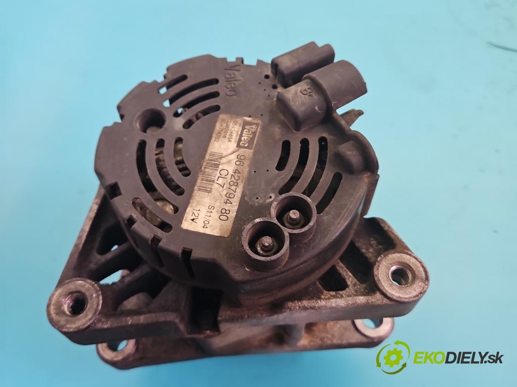 Citroen C3 I 2002-2009 1.4 8V 73 hp manual 54 kW 1360 cm3 5- Alternator 9642879480 (Alternátor)