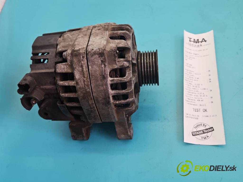 Citroen C3 I 2002-2009 1.4 8V 73 hp manual 54 kW 1360 cm3 5- Alternator 9642879480 (Alternátor)