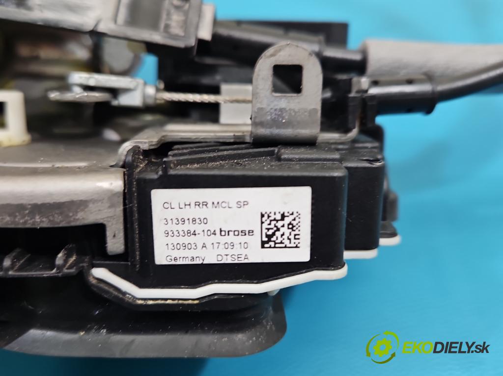 Volvo V40 II 2012-2019 1.6 T2 120 hp manual 88 kW 1596 cm3 5- zámek zadní levý 31391830