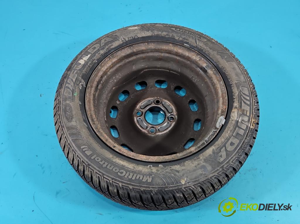 Mazda 2 I 2003-2007 1.2 16V 75 HP manual 55 kW 1242 cm3 5- koleso rezervne 14"