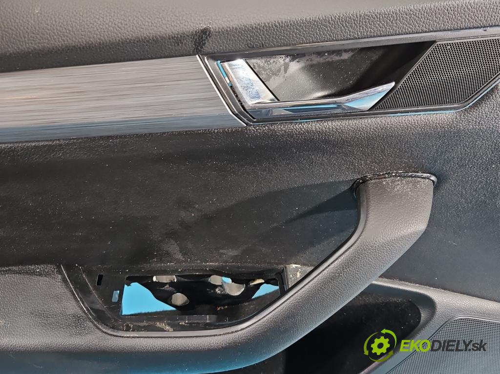 Skoda Superb III 2015-2024 1.5 TSI 150 HP automatic 110 kW 1498 cm3 5- Čalounictví: dvere predné ľavé 3V1867011