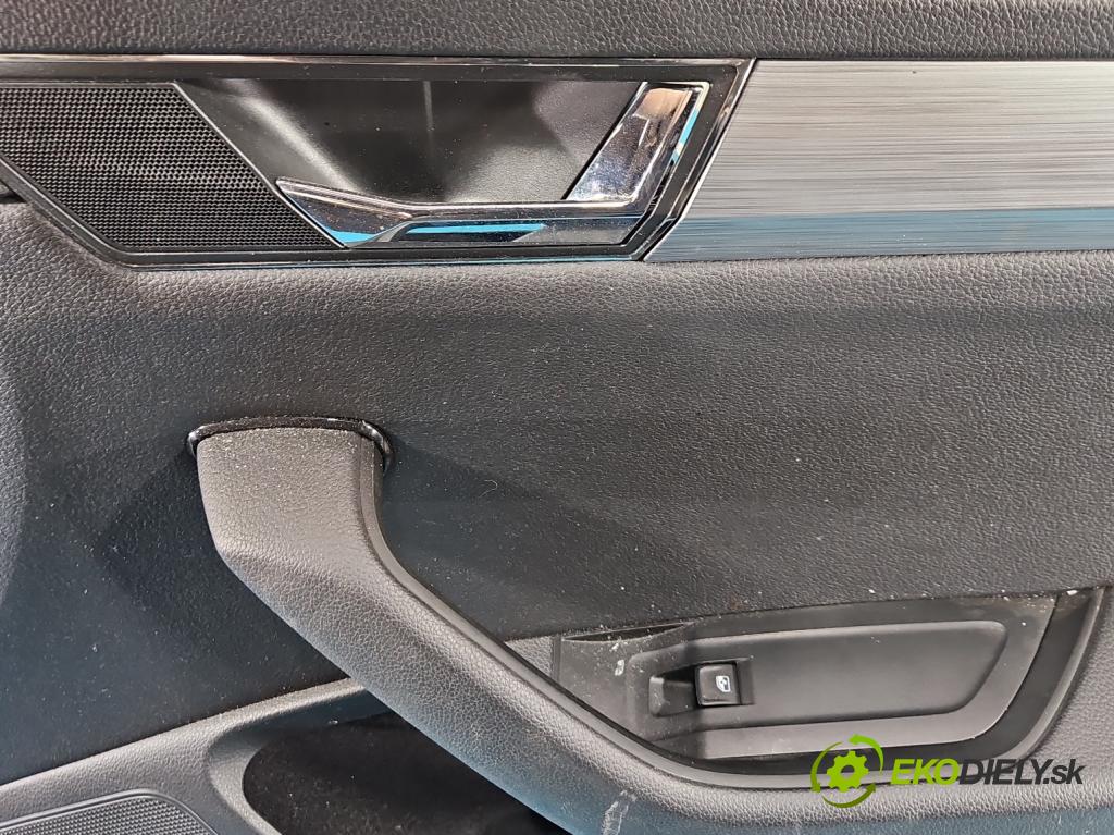 Skoda Superb III 2015-2024 1.5 TSI 150 HP automatic 110 kW 1498 cm3 5- Čalounictví: dvere predné pravé 3V1867012