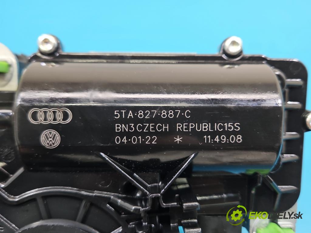 Skoda Superb III 2015-2024 1.5 TSI 150 hp automatic 110 kW 1498 cm3 5- zámek kufrových dveří zadní 5TA827887C