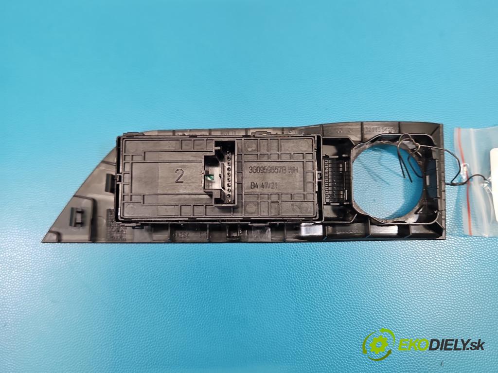 Skoda Superb III 2015-2024 1.5 TSI 150 HP automatic 110 kW 1498 cm3 5- prepínač okien spätných zrkadiel 3G0959857B