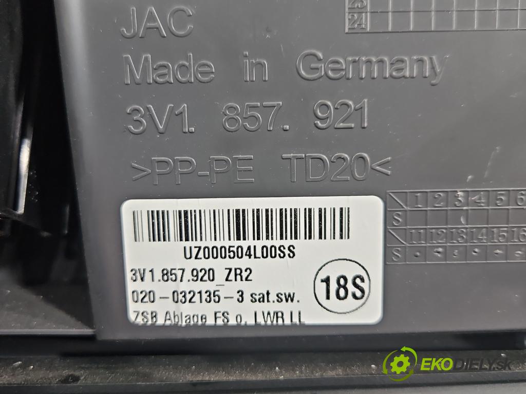 Skoda Superb III 2015-2024 1.5 TSI 150 hp automatic 110 kW 1498 cm3 5- kastlík 3V1857921