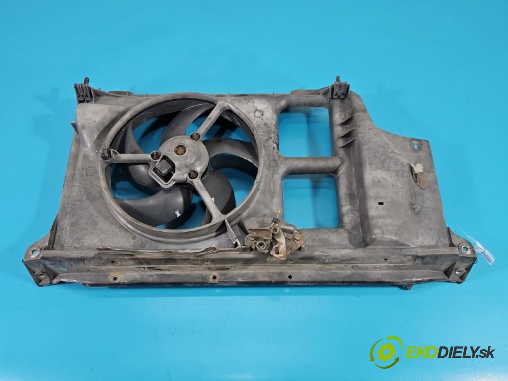 Peugeot 206 1.4 8V 75 hp manual 55 kW 1360 cm3 5- ventilátor chladič 9631006580