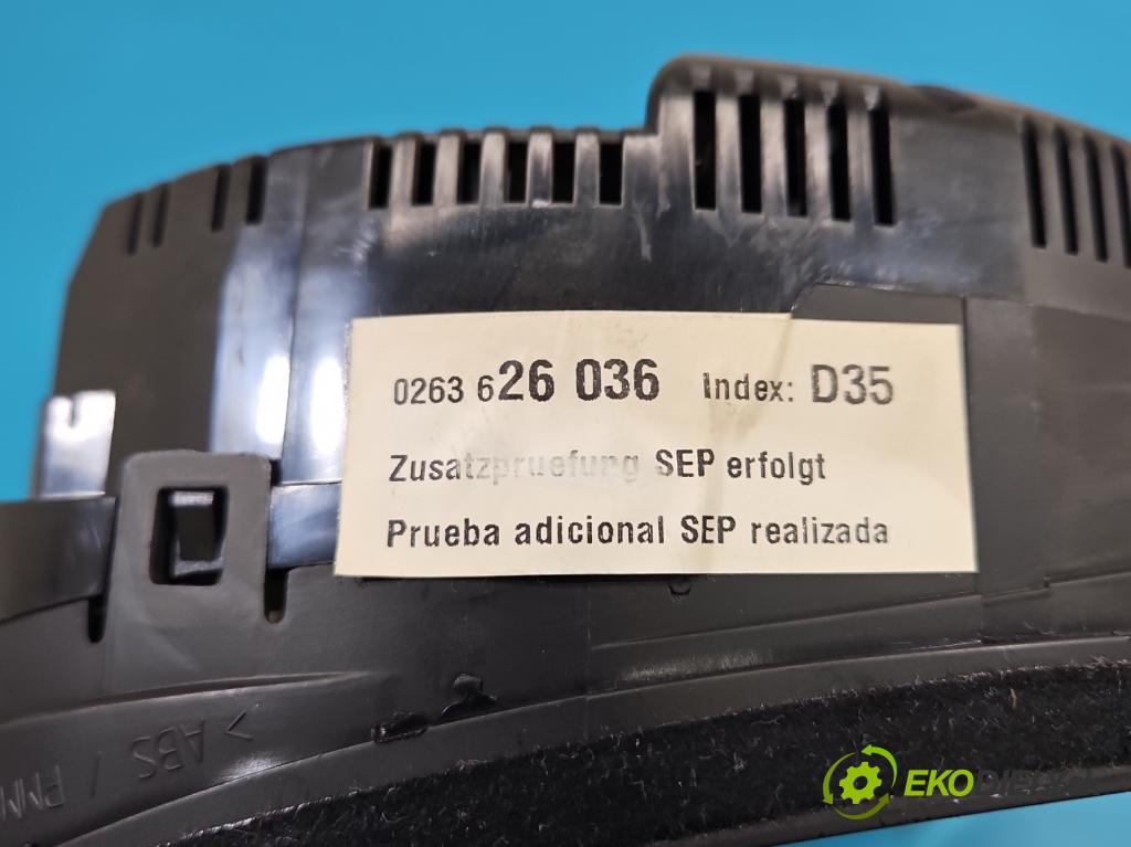 Audi A4 B6 2000-2004 2.0 20V 131 HP manual 96 kW 1984 cm3 4- prístrojovka/ budíky 8E0920900L (Prístrojová doska)
