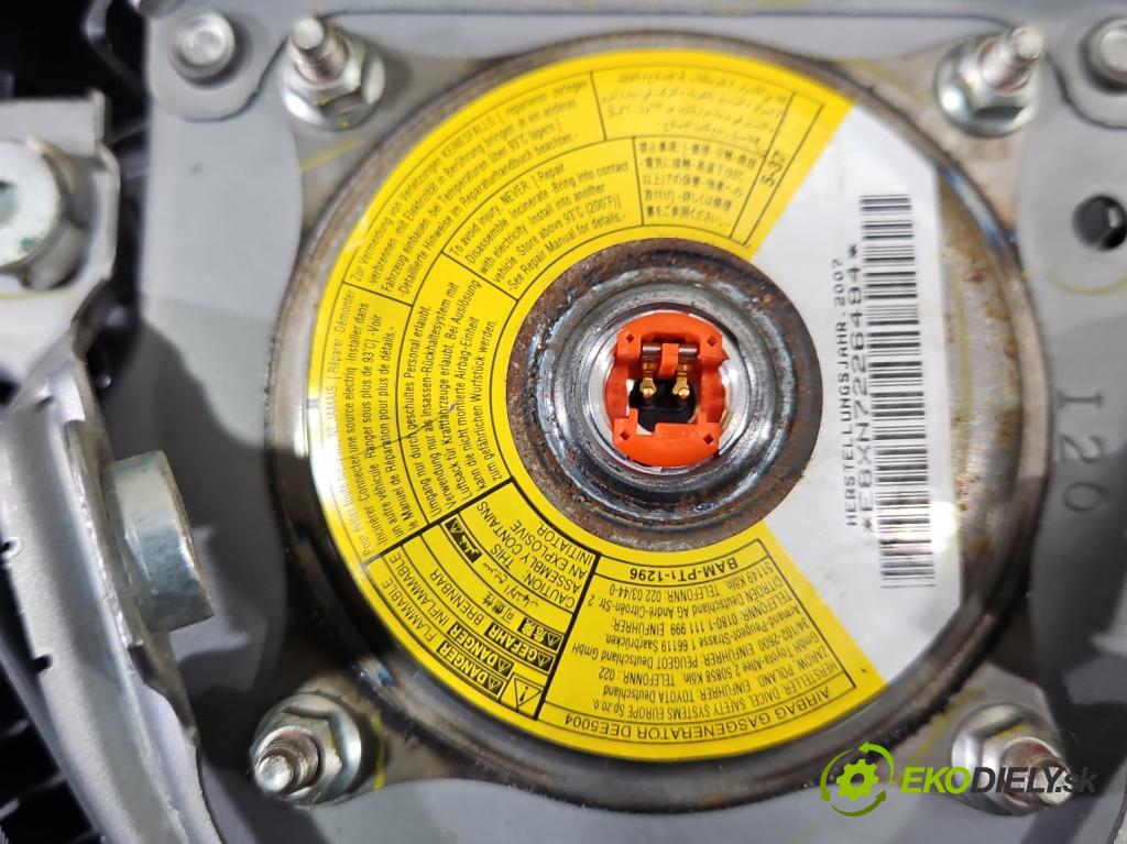 Citroen C1 I 2005-2014 1.0 12V 68 HP manual 50 kW 998 cm3 3- airbag vzduchové soubor: