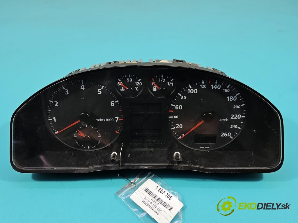 Audi A4 B5 1994-2001 1.8 20V 125 HP manual 92 kW 1781 cm3 4- prístrojovka/ budíky 8D0919033CX (Prístrojová doska)