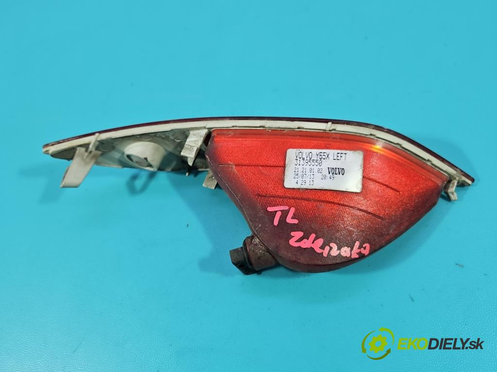 Volvo V40 II 2012-2019 1.6 T2 120 HP manual 88 kW 1596 cm3 5- svetlo / reflektor zadné ľavé nárazník 31395550