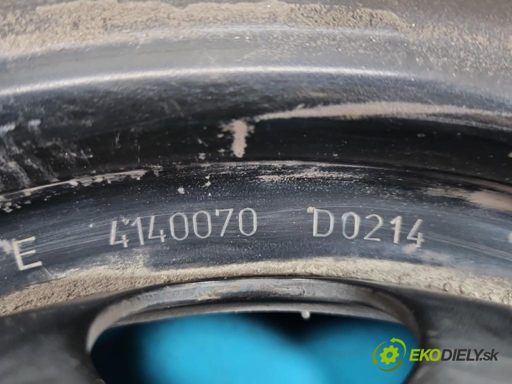 Citroen C1 I 2005-2014 1.0 12V 68 hp manual 50 kW 998 cm3 3- Felga ocelový 14" 2141616