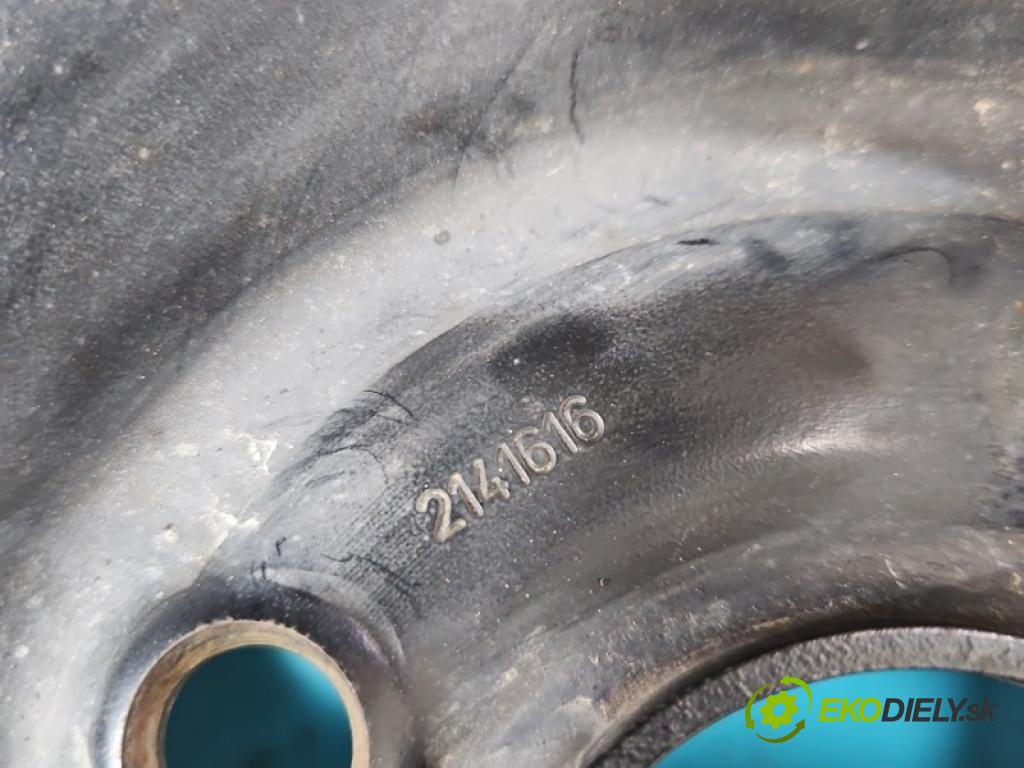 Citroen C1 I 2005-2014 1.0 12V 68 hp manual 50 kW 998 cm3 3- Felga ocelový 14" 2141616
