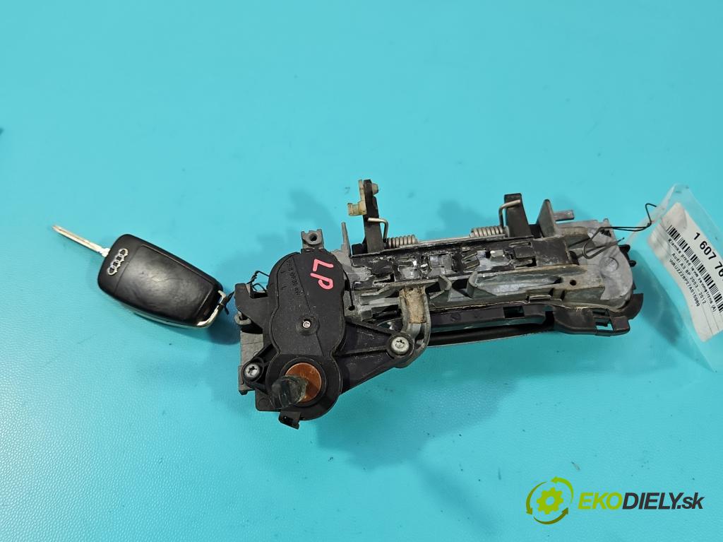 Audi A3 8P 2003-2012 1.9 tdi 105 hp manual 77 kW 1896 cm3 5- klika přední levé  (Vnější přední levá klika dveří)