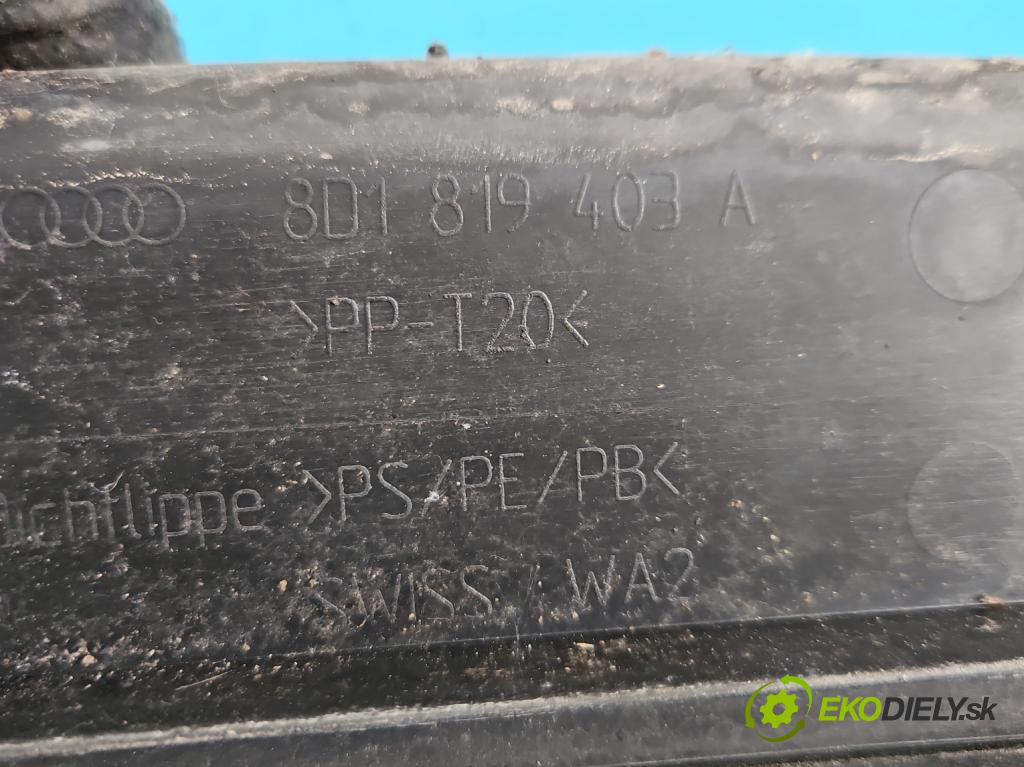 Audi A4 B5 1994-2001 1.8 20V 125 HP manual 92 kW 1781 cm3 4- torpédo  (Torpédo (plast pod čelným sklom))