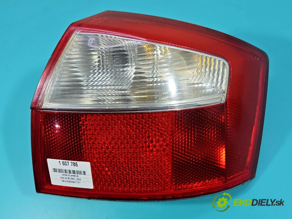 Audi A4 B6 2000-2004 2.0 20V 131 hp manual 96 kW 1984 cm3 4- světlo zadní pravé 8E0945096C (Klika dveří ostatní)