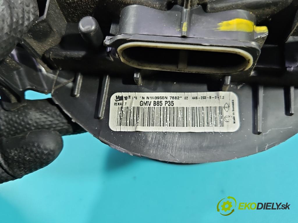 Renault Clio III 2005-2012 1.2 TCE: 101 HP manual 74 kW 1149 cm3 5- ventilátor vzduchu
