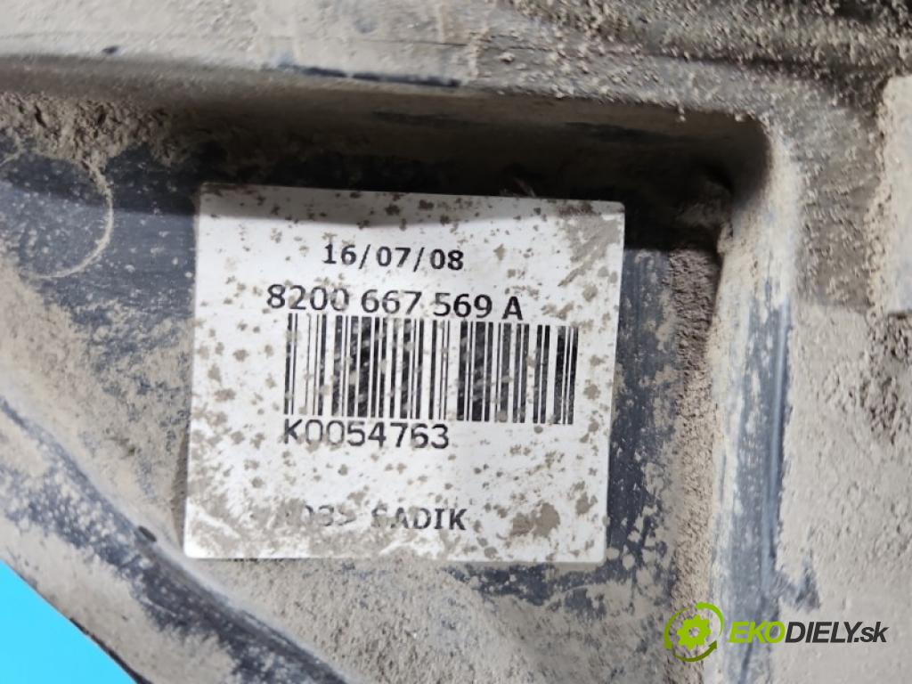 Renault Clio III 2005-2012 1.2 TCE: 101 hp manual 74 kW 1149 cm3 5- mechanismus kolesa ozubeného 8200269378E