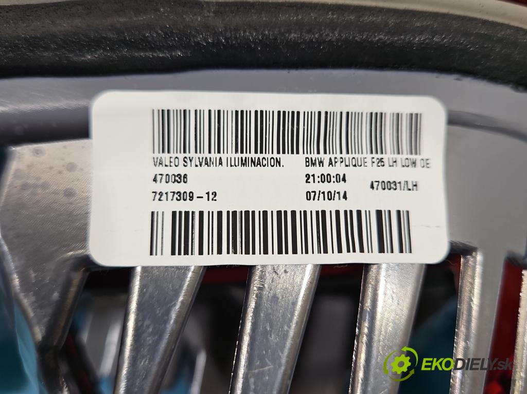 Bmw X3 F25 2010-2017 2.0 T 245KM automatic 180 kW 1997 cm3 5- svetlo / reflektor zadné ľavé kufrové dvere 7217309