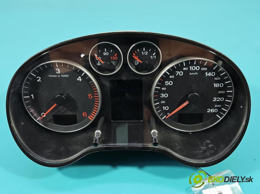 Audi A3 8P 2003-2012 1.9 tdi 105 hp manual 77 kW 1896 cm3 5- Přístrojová deska 8P0920931 (Přístrojová deska)