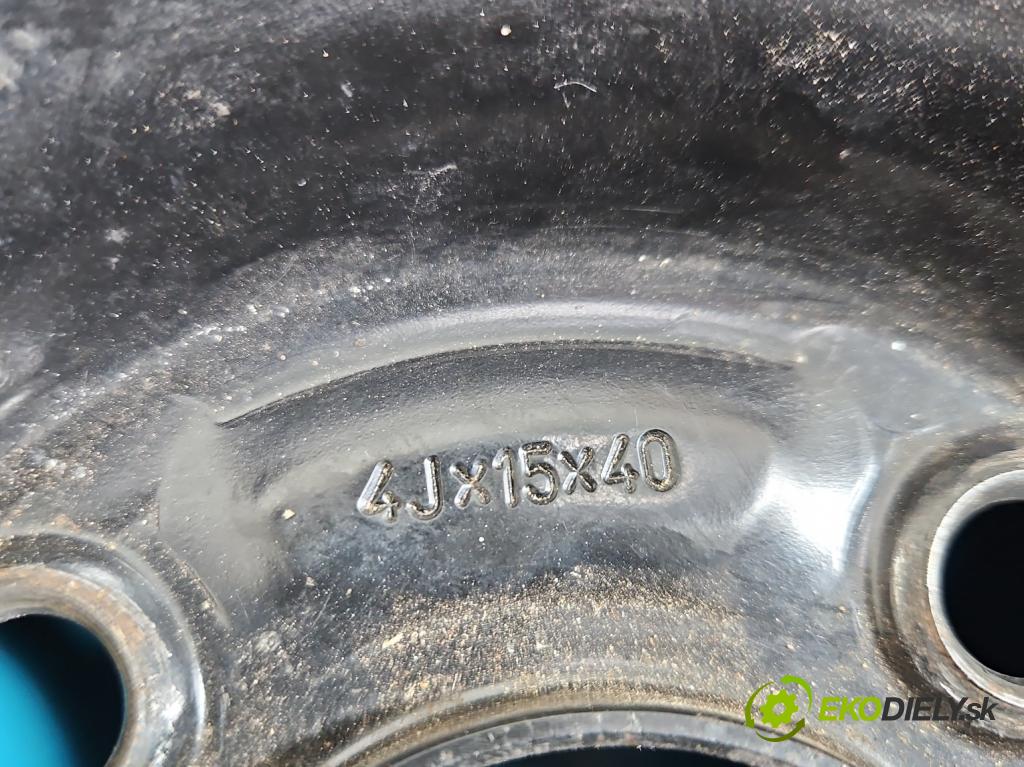 Ford Fusion 1.2 16V 75 HP manual 55 kW 1242 cm3 5- koleso rezervne 15"