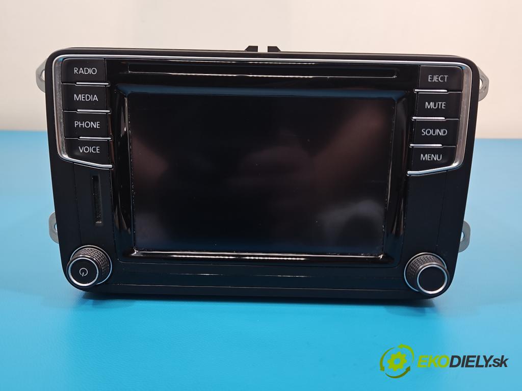Vw Jetta VI 2010-2018 2.0 tdi 110 hp manual 81 kW 1968 cm3 4- Radio továrna: 5K7035200D