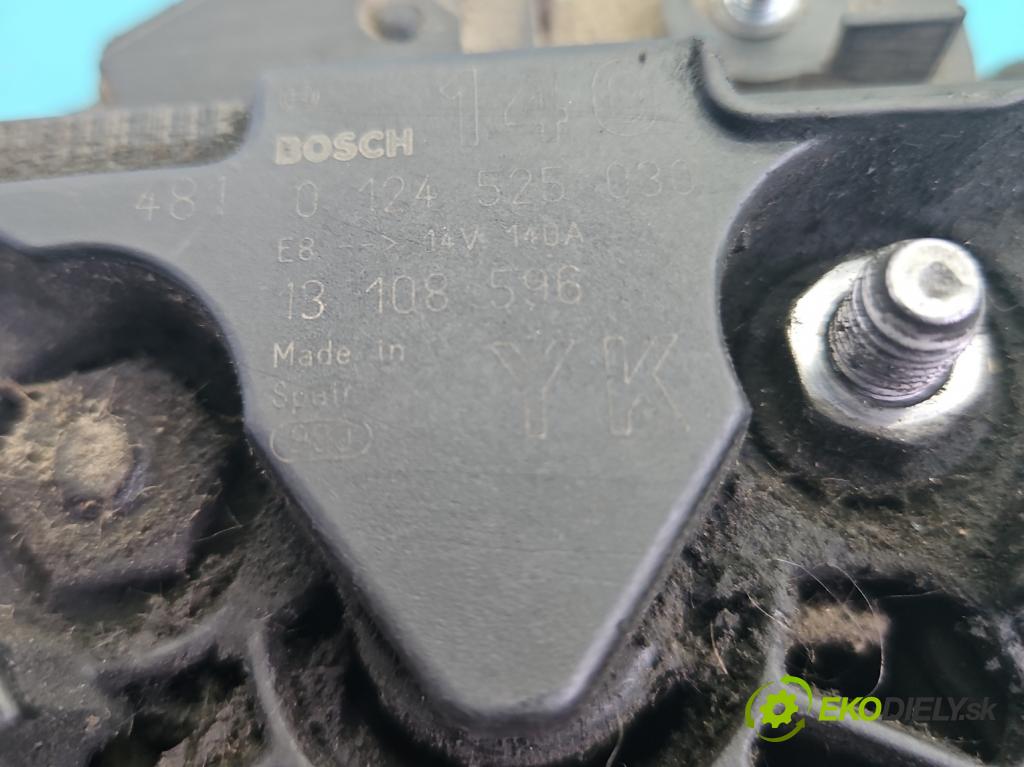 Opel Vectra C 2002-2008 2.2 dti 125 hp manual 92 kW 2172 cm3 5- Alternator 0124525030 (Alternátor)