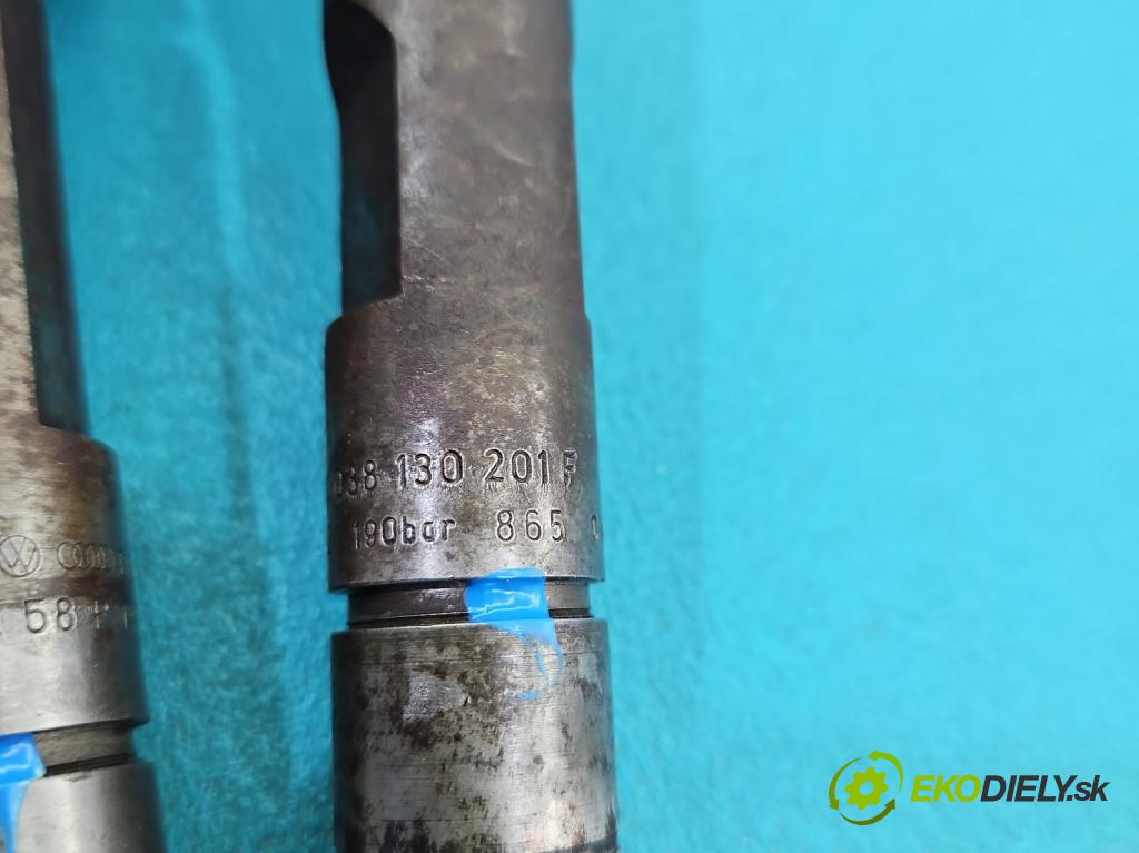Vw Golf IV 1997-2003 1.9 tdi 90 hp manual 66 kW 1896 cm3 5- vstřikovač diesel komplet 038130201F