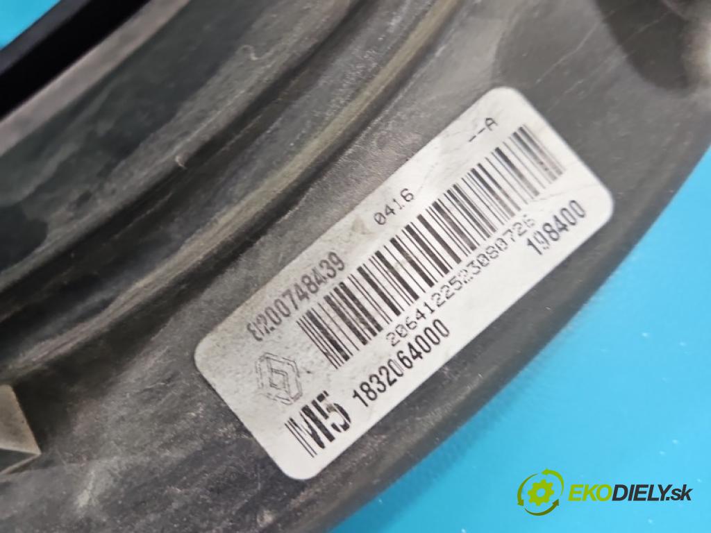 Renault Clio III 2005-2012 1.2 TCE: 101 hp manual 74 kW 1149 cm3 5- ventilátor chladič 8200748439
