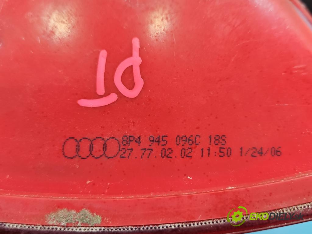 Audi A3 8P 2003-2012 1.9 tdi 105 HP manual 77 kW 1896 cm3 5- svetlo / reflektor zadné pravé 8P4945096C (Kľučka dverí ostatné)