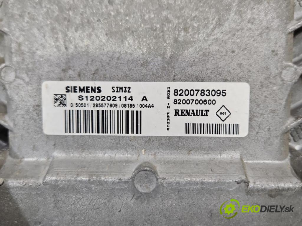 Renault Clio III 2005-2012 1.2 TCE: 101 hp manual 74 kW 1149 cm3 5- řídící jednotka motoru S120202114A