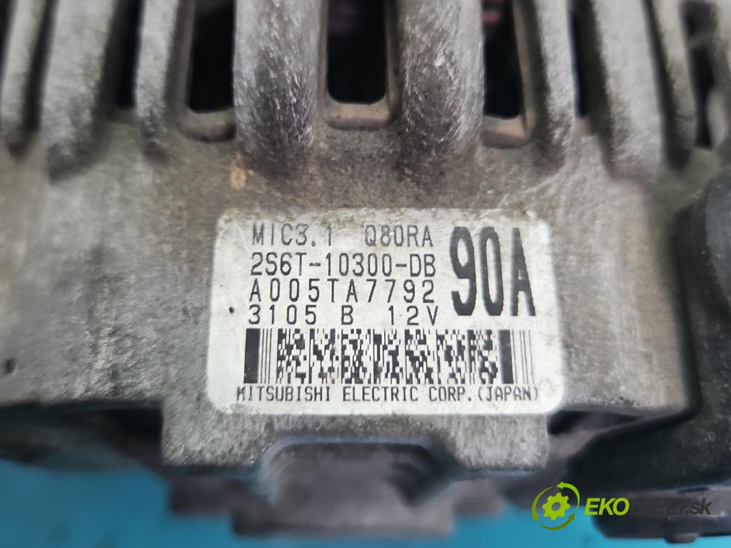 Ford Fusion 1.2 16V 75 hp manual 55 kW 1242 cm3 5- Alternator 2S6T-10300-DB (Alternátor)