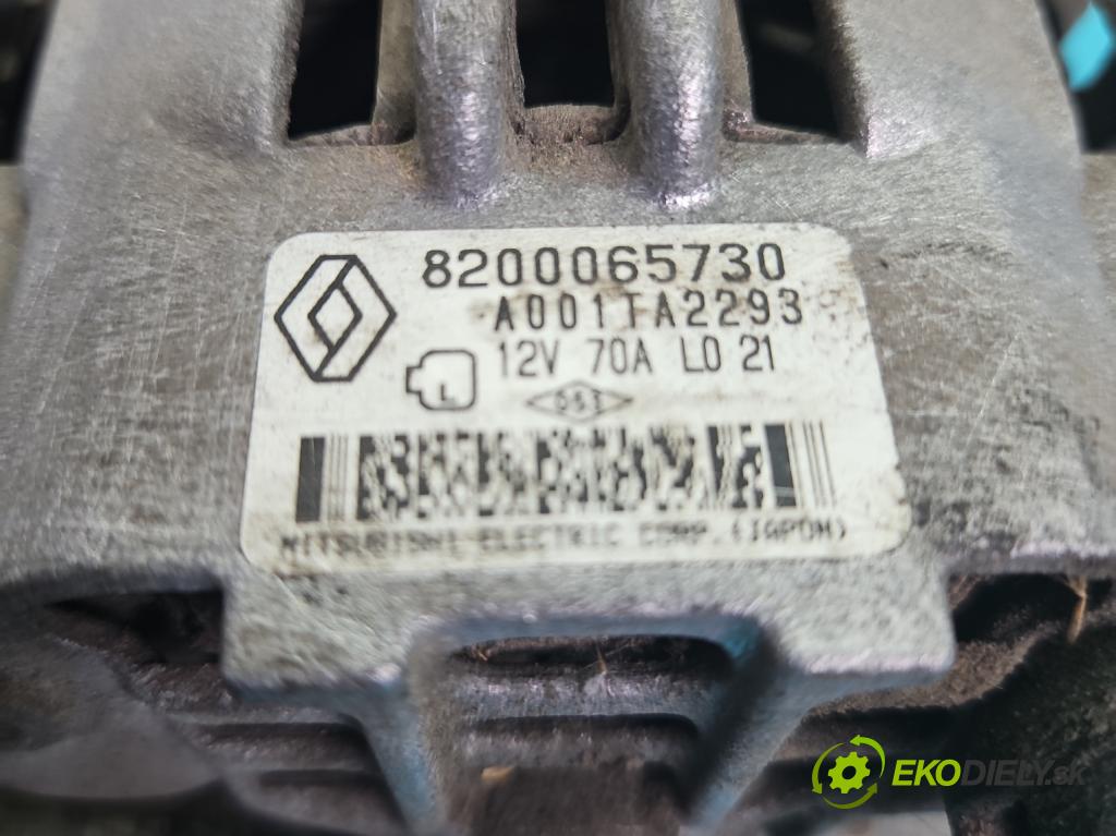 Renault Twingo I 1996-2003 1.2 8V 58 hp manual 43 kW 1149 cm3 3- Alternator 8200065730 (Alternátor)