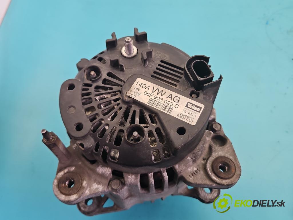 Audi A3 8P 2003-2012 1.9 tdi 105 hp manual 77 kW 1896 cm3 5- Alternator 06F903023C (Alternátor)