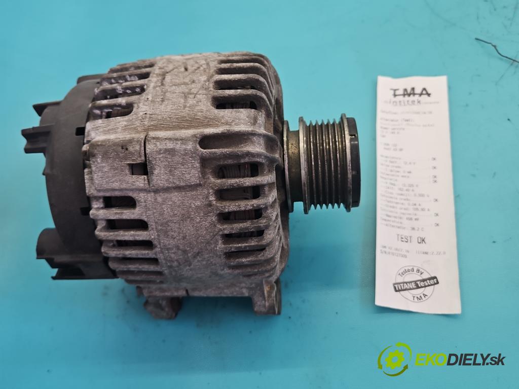 Audi A3 8P 2003-2012 1.9 tdi 105 HP manual 77 kW 1896 cm3 5- Alternator 06F903023C (Alternátor)
