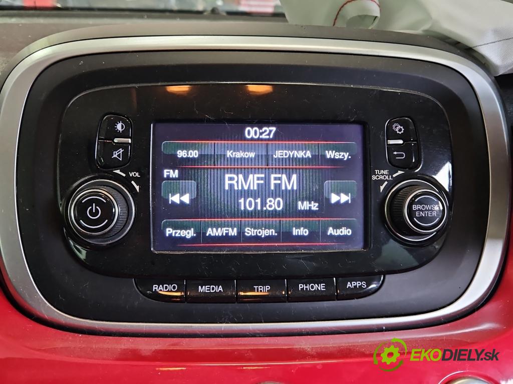 Fiat 500x 1.6 16V 110 hp manual 81 kW 1598 cm3 5- Radio továrna: 07356616890