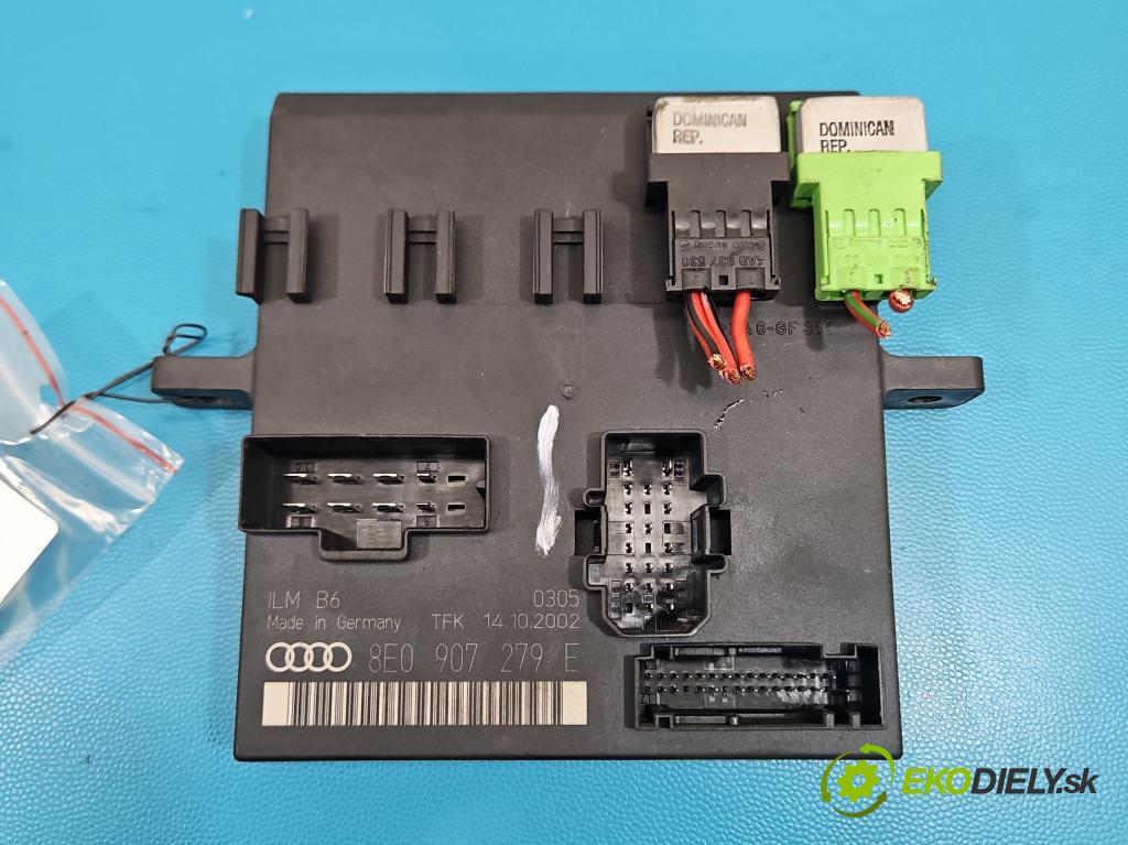 Audi A4 B6 2000-2004 2.0 20V 131 HP manual 96 kW 1984 cm3 4- riadiaca jednotka komfortu 8E0907279E