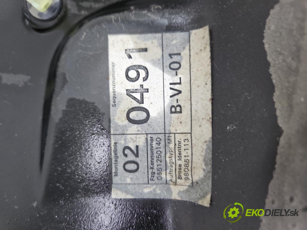 Vw Passat B6 2005-2010 2.0 tdi 140 hp manual 103 kW 1968 cm3 5- mechanismus stahování přední levý 1K0959793L